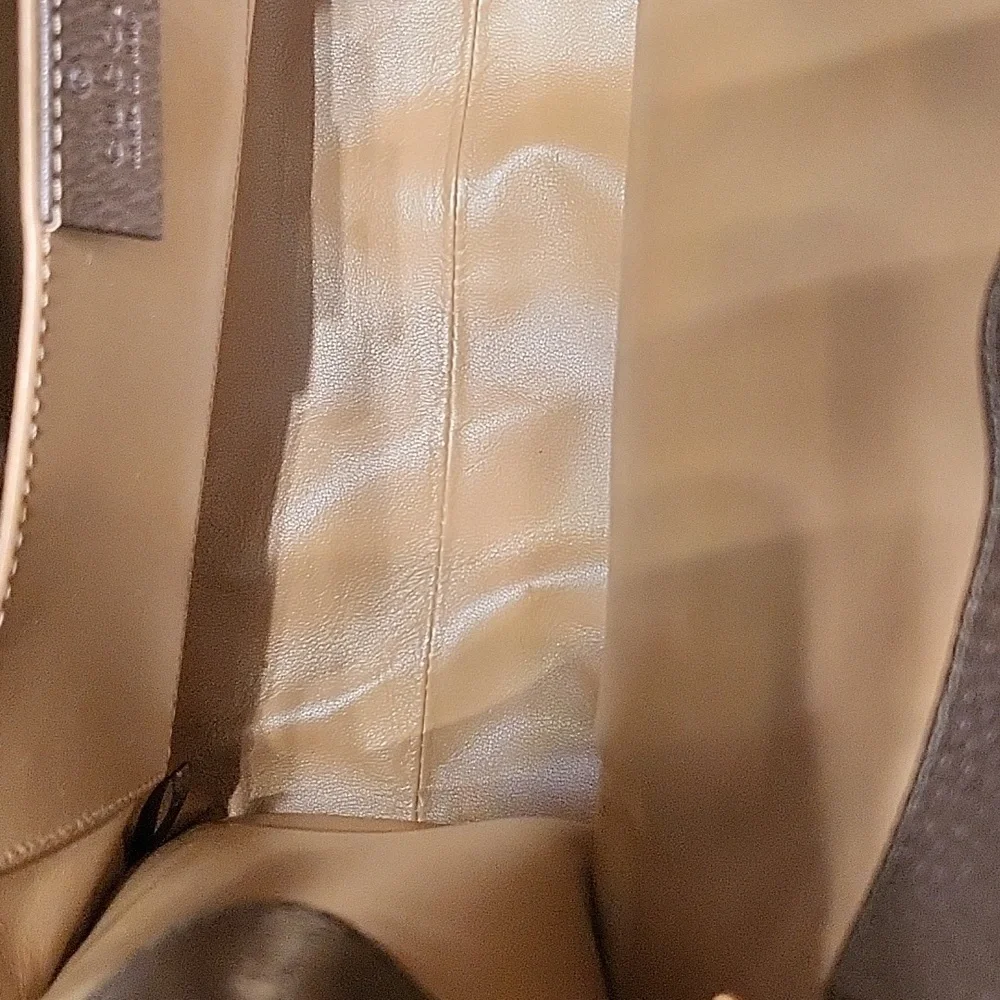 Gucci Diana NM Bamboo Handle Tote Jumbo GG Canvas Medium Brown - Picture 8 of 12